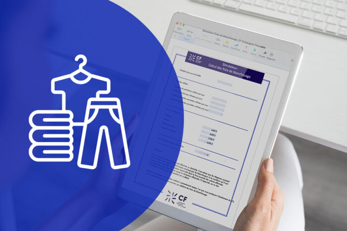 Calcul des frais de blanchissage