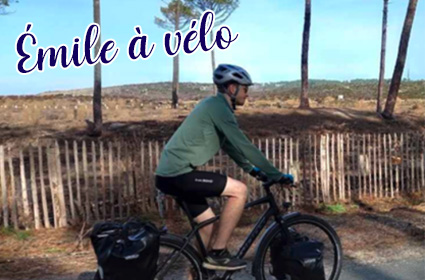 La VieCyclette, un projet d’Émile Mouchet, assistant comptable chez CF